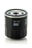 MANN-FILTER Oliefilter (W 712)