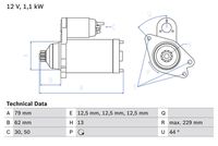 Startmotor / Starter