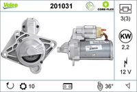 VALEO Startmotor / Starter (201031)