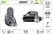 VALEO Startmotor / Starter (458857)