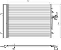 VALEO Condensor, airconditioning (814318)