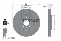 TEXTAR Remschijf (92305505)