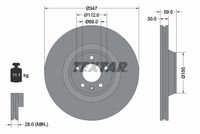 TEXTAR Remschijf (92132405)