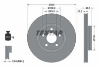 TEXTAR Remschijf (92326003)