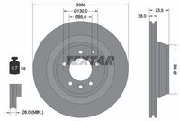 TEXTAR Remschijf (92151403)