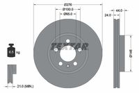 TEXTAR Remschijf (92313703)