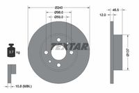 TEXTAR Remschijf (92034500)