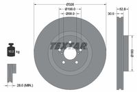 TEXTAR Remschijf (92167900)