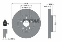 TEXTAR Remschijf (92277103)