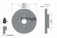 TEXTAR Remschijf (92227303)