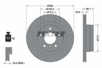 TEXTAR Remschijf (92133003)