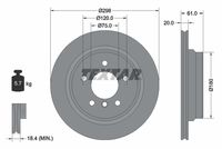 TEXTAR Remschijf (92075103)