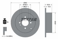 TEXTAR Remschijf (92161303)