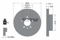 TEXTAR Remschijf (92288403)