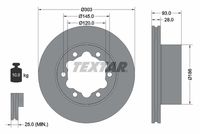 TEXTAR Remschijf (93143403)