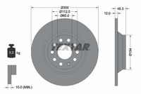 TEXTAR Remschijf (92255403)