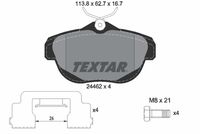 TEXTAR Remblokkenset, schijfrem (2446201)