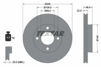 TEXTAR Remschijf (92026000)