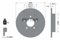 TEXTAR Remschijf (92130500)