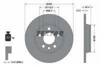 TEXTAR Remschijf (92083903)