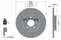 TEXTAR Remschijf (92267303)