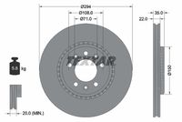 TEXTAR Remschijf (92287103)