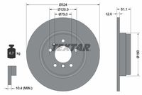 TEXTAR Remschijf (92058400)