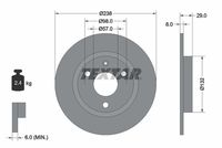 TEXTAR Remschijf (92038500)