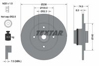 TEXTAR Remschijf (92154003)