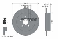 TEXTAR Remschijf (92108600)