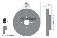 TEXTAR Remschijf (92103100)