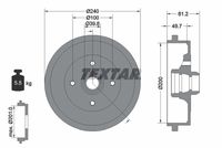 TEXTAR Remtrommel (94006700)