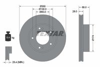 TEXTAR Remschijf (92203003)