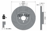 TEXTAR Remschijf (92279105)