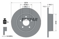 TEXTAR Remschijf (92124903)