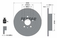 TEXTAR Remschijf (92275303)