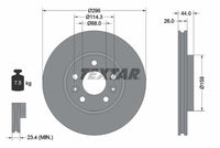 TEXTAR Remschijf (92300703)