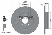 TEXTAR Remschijf (92255603)