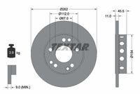 TEXTAR Remschijf (92027403)