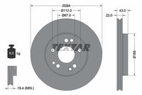 TEXTAR Remschijf (92031900)