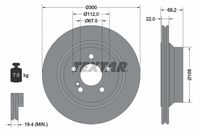 TEXTAR Remschijf (92115505)