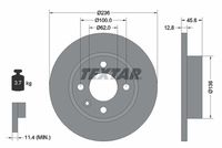 TEXTAR Remschijf (92090200)