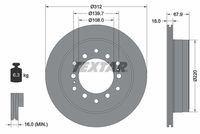 TEXTAR Remschijf (92231003)