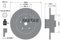 TEXTAR Remschijf (92252903)