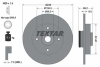 TEXTAR Remschijf (92202103)