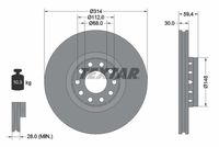 TEXTAR Remschijf (92073200)