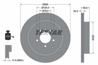 TEXTAR Remschijf (92147703)