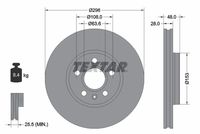 TEXTAR Remschijf (92287505)