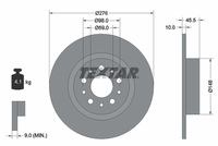 TEXTAR Remschijf (92114703)