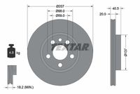 TEXTAR Remschijf (92088003)